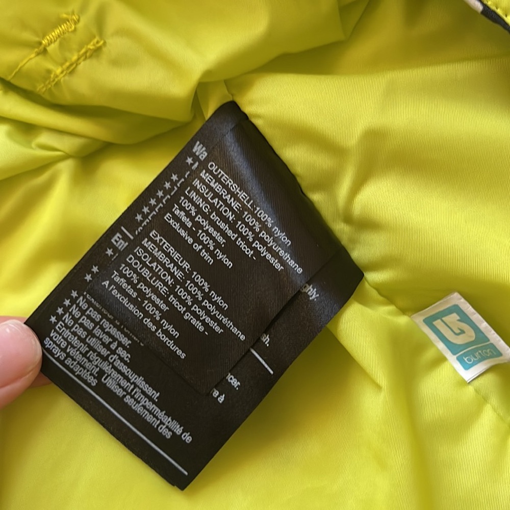 Burton snow jacket - Picture 6 of 9